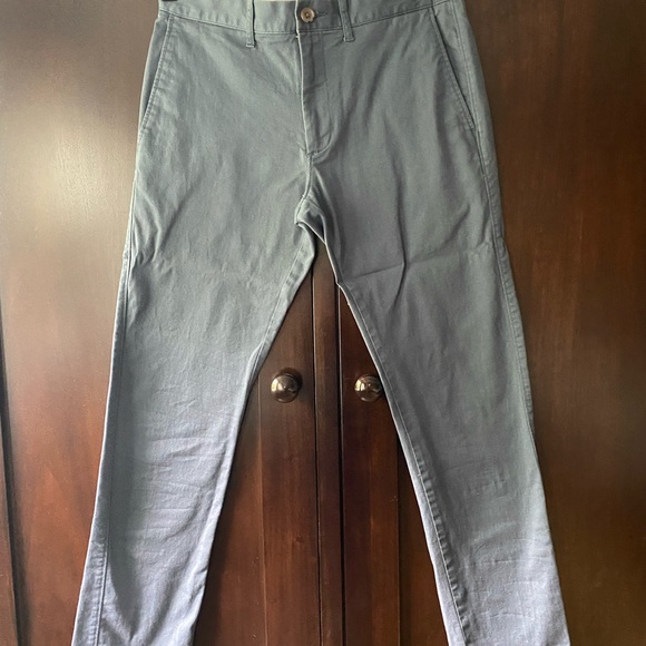 Men’s J. Crew Flex Pant Slim, Navy - Picture 2 of 4